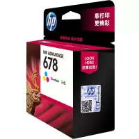 惠普CZ108AA 678彩色墨盒(适用HP Deskjet1018/2515/1518/4648/3515)