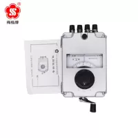 梅格牌ZC-8 接地电阻表 上海六表接地摇表1~10~100Ω接地电阻测试仪高精度防雷电阻摇表
