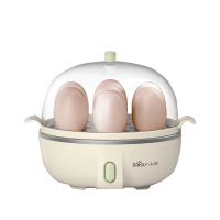 小熊(Bear)煮蛋器 ZDQ-B14Q1 自动断电 便捷开关 蒸煮热消毒 煮蛋机家用小型早餐机多功能迷你煮鸡蛋神器双层