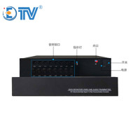 翌特视讯(ETV) XLR 卡侬头平衡音频光端机 8路 双向 黑色