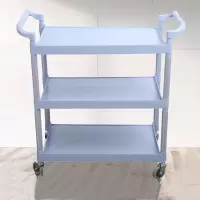 至上品威87*41*88cm3层 手推餐车 黑色