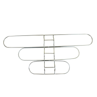 尘推架尘推铁圈 60CM 尘推铁架子平板拖把支撑架 单只装