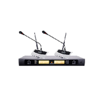 派声GK201无线鹅颈 话 筒一拖二