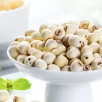 磨皮莲子 去皮通芯无芯白莲子218g 煲汤材料煮粥干货食材