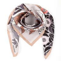 真丝丝巾女士大方巾 高档桑蚕丝围巾RS中码丝绸围巾