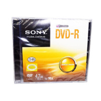 【精选】索尼（SONY）DVD-R 4.7G 单片盒装 空白刻录盘 光盘 dvd刻录盘