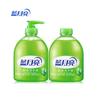 蓝月亮 芦荟抑菌洗手液 500g瓶+500g瓶装补充装(两瓶/组)-(组)