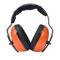 代尔塔 103006 防护耳罩 工作睡眠学习防噪音 睡眠耳罩 F1雪邦舒适型耳罩 红色