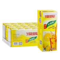 深晖港式柠檬茶饮料250ml*24盒 整箱夏季解渴柠檬汁