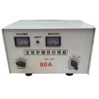 潍柴 80A汽车充电器 白色