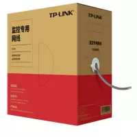 TP-LINK EC5e-305B 超五类千兆网线 工程级无氧铜箱线305米 CAT5e类非屏蔽纯铜双绞线 监控专用家装
