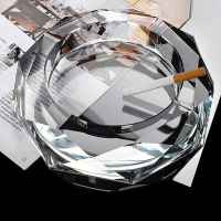 水晶玻璃烟灰缸RS 办公室客厅欧式烟缸