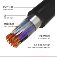 博扬 室外大对数线缆 电话电缆语音通信线缆 25对大对数缆线径100米BY-Cat3-SW25X-100M