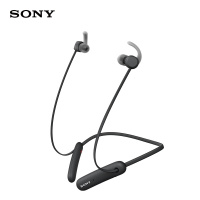 索尼（SONY） WI-SP510无线蓝牙重低音运动耳机 IPX5防水颈挂入耳式耳麦 黑色