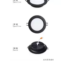 佛山 6寸 暖光 18Wled明装筒灯圆形免开孔北欧吸顶筒灯 ZG