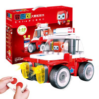 布鲁可牌布布遥控警车62101