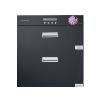 好太太消毒柜ZTD100Z-005A黑色钢化玻璃