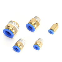 螺纹直通 PC4-M5 每包10个