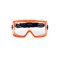 代尔塔 橙色ROTOR护目镜 骑行眼镜护目镜防尘防风镜时尚眼镜 高强度防化护目镜 101157 一副(定制)
