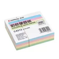 齐心 C4212 彩色便签纸(94*87mm) 配色(XF)