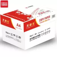 天章(TANGO)天章龙80gA4复印纸 500张/包 5包/箱(2500张)