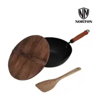 NORTON诺顿厨具 原味养生煎炒锅 1JYW030