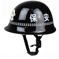 先锋连 PC头盔巡逻执勤复合防暴盔防护头盔保安勤务防暴盔 防暴PC头盔黑色