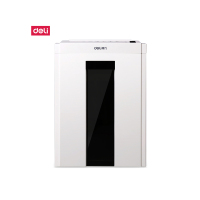 得力9915碎纸机(黑)(台)大功率纸张文件粉碎机商用