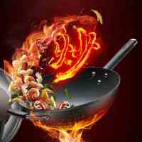 爱仕达(ASD) CF32M2Q 新三代旋风精铁圆底炒锅 单个装