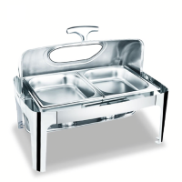 方形不锈钢加厚 电加热早餐炉布菲炉 9L