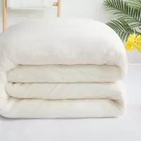 绚琦 纯棉棉被 1.5*2m 2000克 白色(外包纯棉白布)
