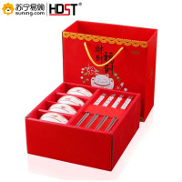 HDST 财猫碗筷八件套ZCM-1369W