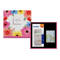 卡西欧 CASIO 樱你而美限量礼盒 计算器遇上水彩