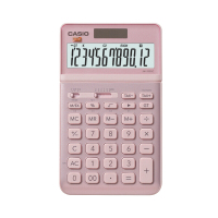 卡西欧 CASIO JW-200SC-GY 商务计算器 璨光粉