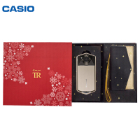 卡西欧 CASIO EX-TR600 数码相机 火彩金(光影美颜限量礼盒版火彩金自拍神器美颜相机)