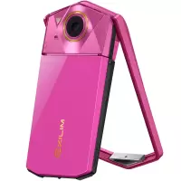 卡西欧 CASIO EX-TR700 数码相机 粉色(单机版 3.0英寸大屏 1110万像素 美颜自拍神器)