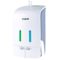 自营 新品 瑞沃(SVAVO)PL-151052 白色双头手动皂液器