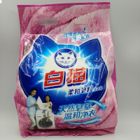 [白猫]洗衣粉柔和皂粒粉708g 708g (单位:袋)