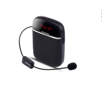 APORO T3UHF蓝牙扩音器小蜜蜂教师导游培训演讲无线耳麦迷你腰挂喇叭录音插卡充电运动健身教练（XF）