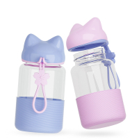 企业专享 小狐狸玻璃水杯 起订量168