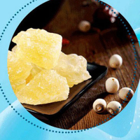 蜂蜜柚子茶1箱+黄冰糖1袋+绵白糖1袋+绿豆1袋+菊花老冰糖1袋+莲子1袋 消暑食品