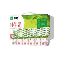 蒙牛(MENGNIU)纯牛奶 整箱 250ml×24包