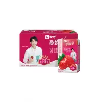 蒙牛(MENGNIU)酸酸乳营养乳味饮品 250mlX24盒 草莓味 箱装
