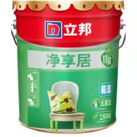 立邦 油漆涂料内墙乳胶漆墙面漆净享居竹炭易洁18L