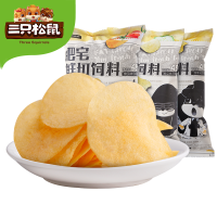 三只松鼠肥宅鲜切饲料_马铃薯片/黄瓜味/45g