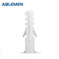 ABLEMEN 塑料膨胀头 膨胀固定管白色 M8 500只装