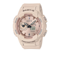卡西欧 CASIO BABY-G 魔金双显 BA-110-1A 石英女表