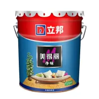 立邦 净味美得丽墙面漆白色净味内墙乳胶漆油漆涂料18L