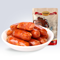 三只松鼠小贱肉_川味一口肠/++/198g