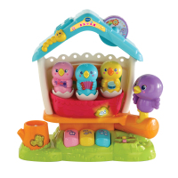 VTech伟易达 音乐小鸟屋婴幼教启蒙屋树林动物声光齿发声音乐小屋